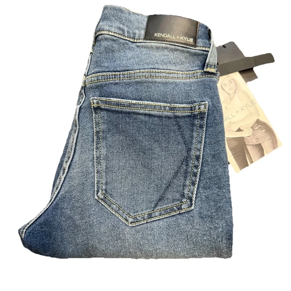 Kendall and Kylie The Bu Short Size 25 Denim Jorts Women's - Picture 4 of 9